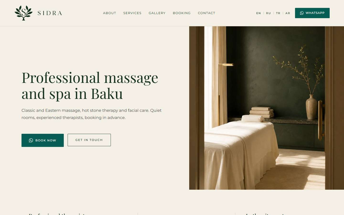 Sidra Spa & Massage